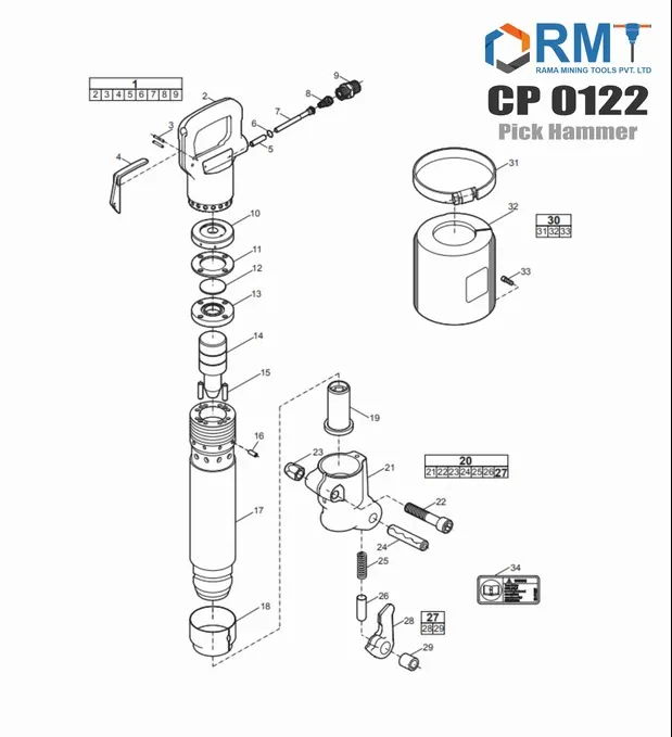 CP 0122 - Pick Hammer